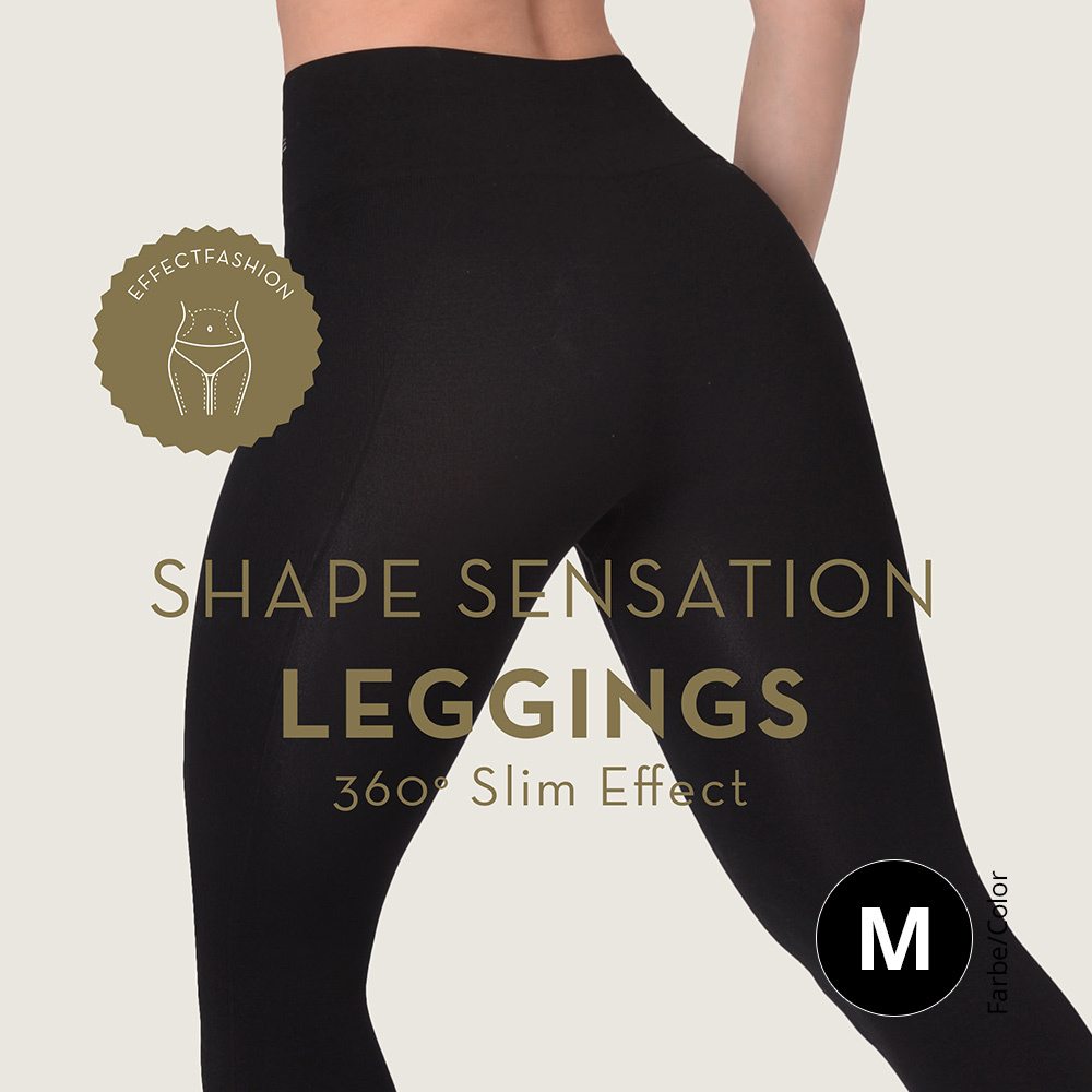 Shape Sensation Leggings Schwarz Grosse M Dr Juchheim Cosmetics Effect Food